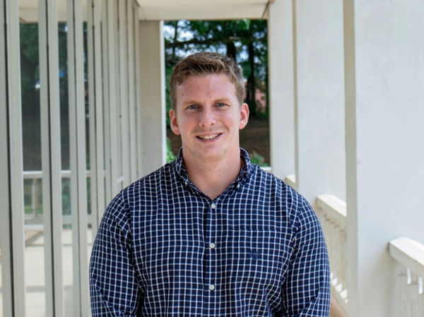 Wes Byers, recent Arts and Sciences Alumni.